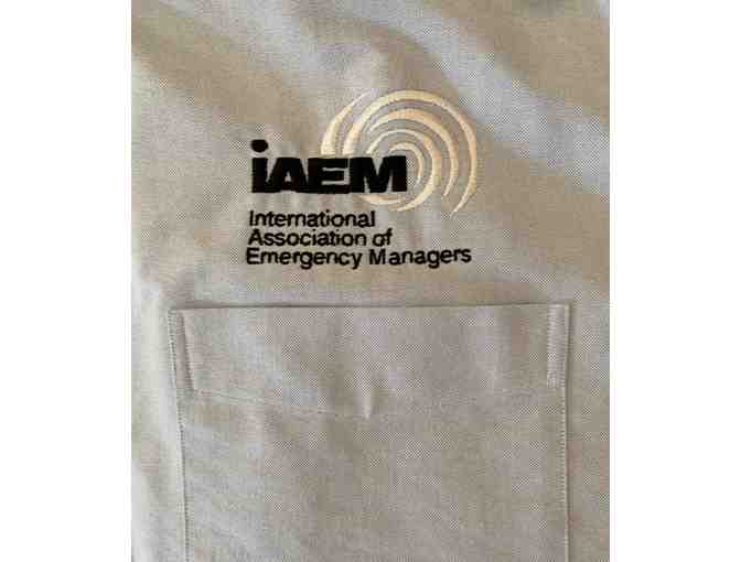 IAEM Men' Lands End Oxford Cloth Shirt - Size 3XL