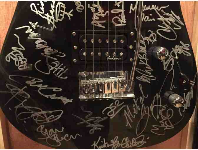 Signed &amp; Customized Jackson 6 String Electric Guitar - Photo 3