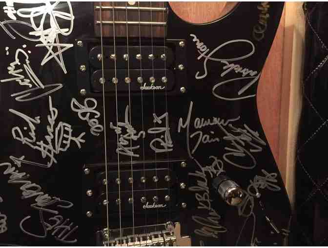 Signed &amp; Customized Jackson 6 String Electric Guitar - Photo 4