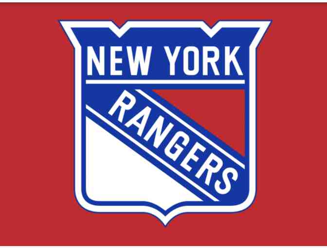 New York Rangers: Messier, Graves, Leetch, Richter Autographed 94 Stanley Cup Parade Photo