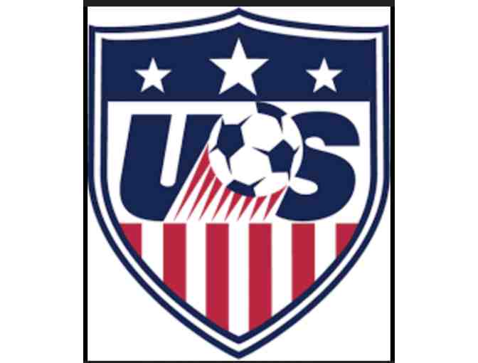 US Women's Soccer: 1999 World Cup Champions Autographed Celebration Photo