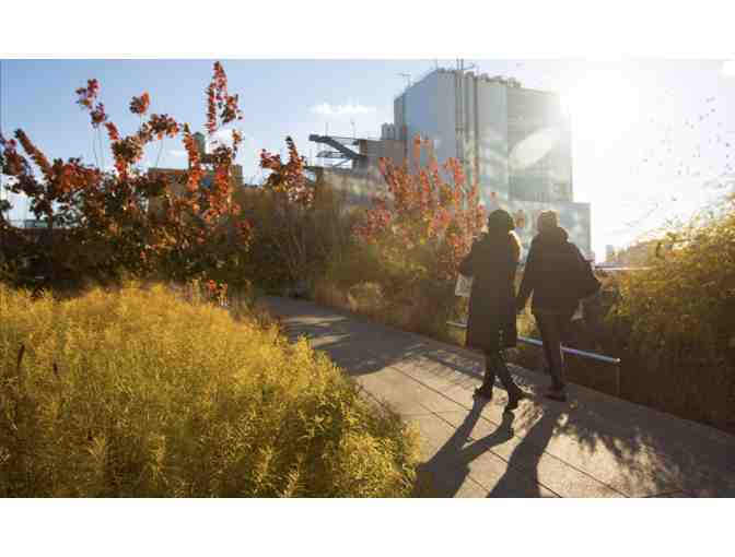 Private tour of NYC's High Line for 10 with Lunch at Chelsea Market