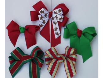 Christmas Collection of Girls Hairbows