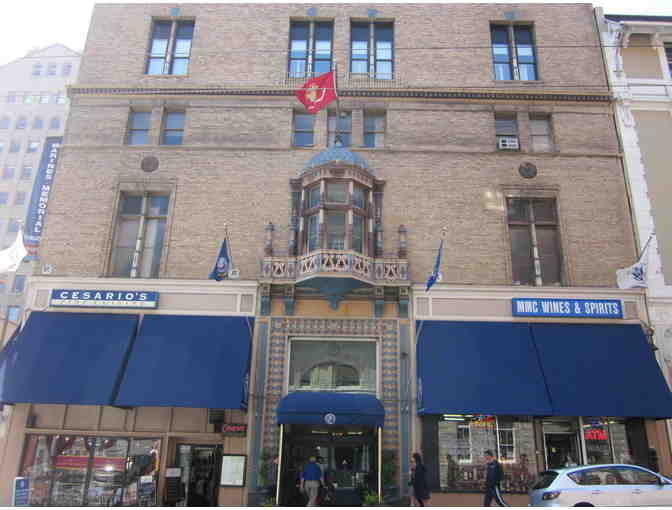 One Night and Dining Credit - Marines Memorial Club, San Francisco