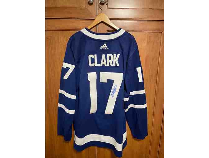 Wendel Clark Signed Jersey - Authentic