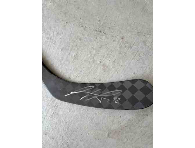 Game Used Gabriel Landeskog Autographed Stick