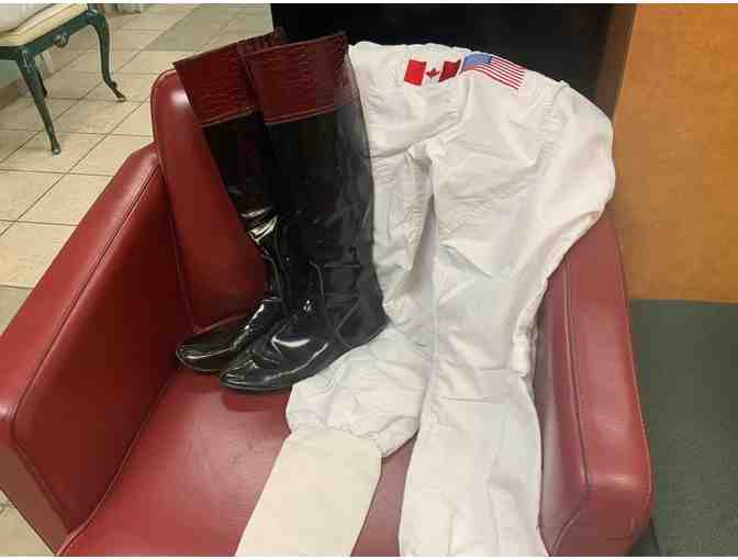 Chantal Sutherland Signed Riding Boots & Pants