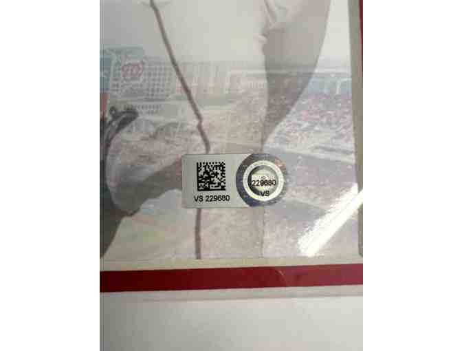 Ryan Zimmerman Autographed Retirement Photo