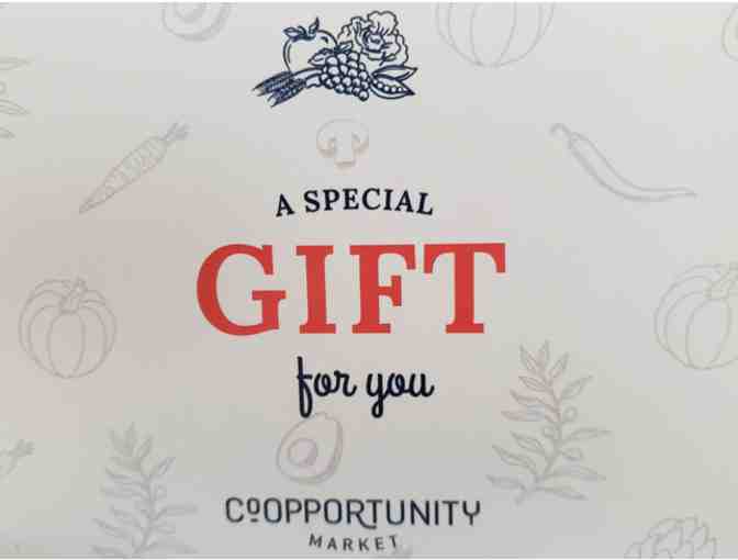 $50 Gift card for Co-opportunity Market