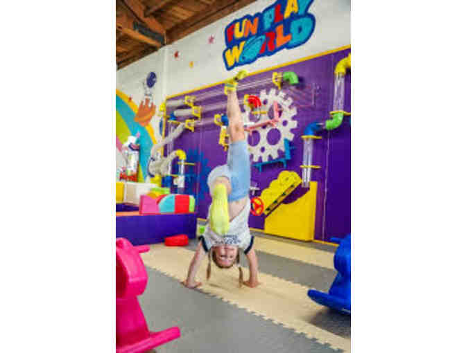 2 Open Play Tickets to Fun Play World Indoor Playground - Photo 3