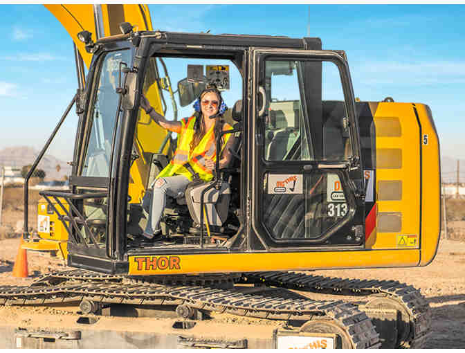 Big Dig 6 Ton Excavator Experience for 2 people at Dig This Vegas!