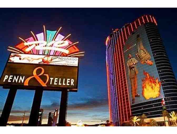 4 Tickets to the Penn & Teller Show at Rio Las Vegas!