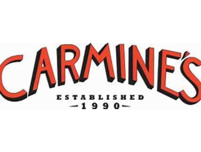 $50 Gift Card Plus 2 Drinks to Carmine's New York Italian Restaurant at Forum Shops