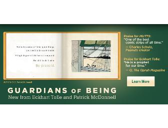 Eckhart Tolle & Patrick McDonnell's signed 'Guardians of Being'