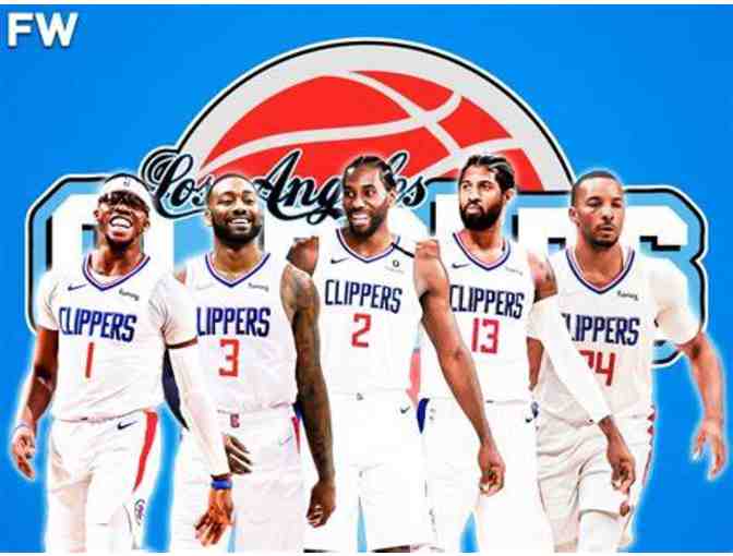 Four (4) L.A. Clippers tickets and Gift Certificate to Fixins Soul Food Restaurant - Photo 1