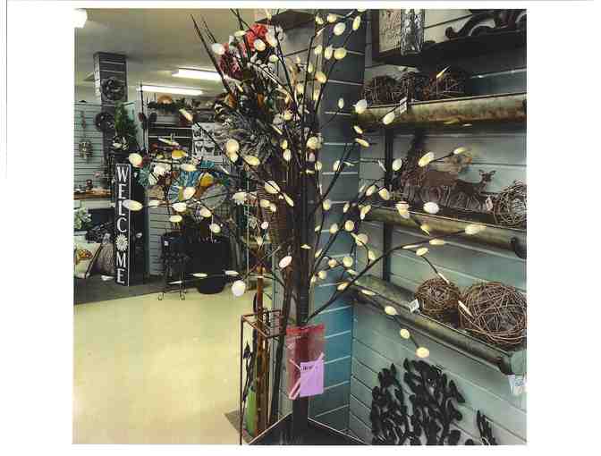 6' LED Lit Silver Dollar Tree - Photo 1