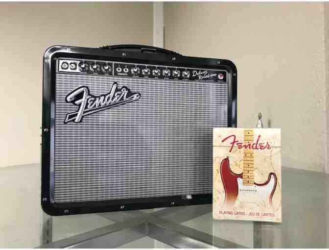 Fender Lunch Box with Playing Cards