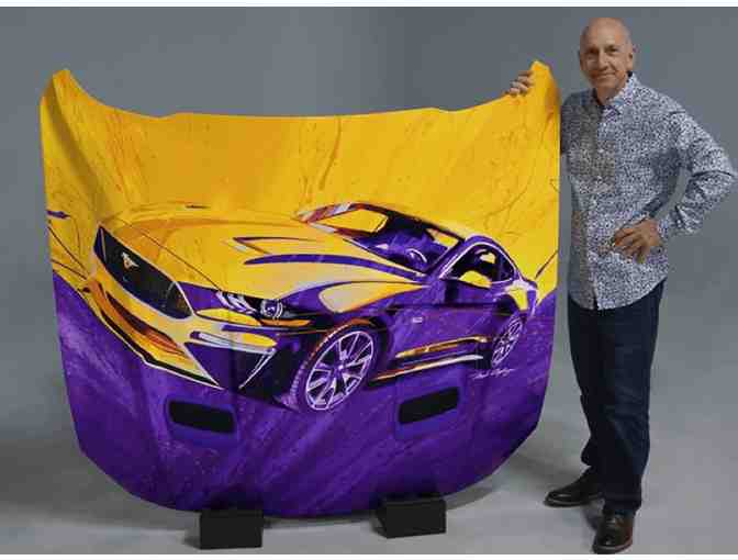 2018 'Mustang Afterglow' Wrapped Hood, by Mark Conforzi