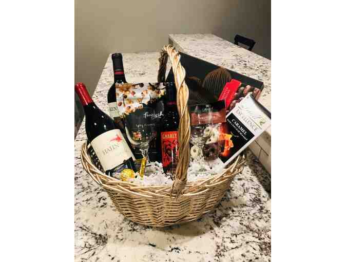 Red Wine and Chocolate Basket, #36