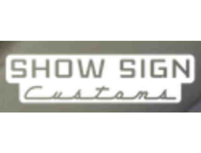 Show Sign Customs - Show Sign Retractable
