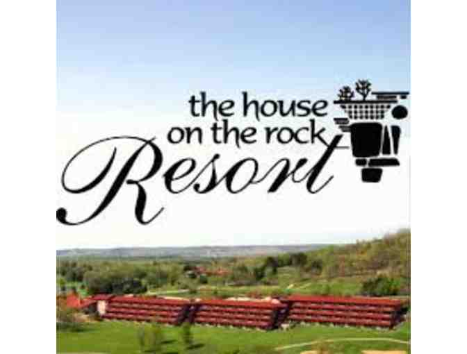 House on  the Rock Resort Golf Course -Two (2) passes for One round of with cart