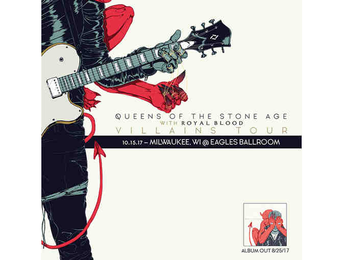 Four (4) tickets to see Queens of the Stone Age, SOLD OUT SHOW!!, SUNDAY, OCTOBER 15, 2017