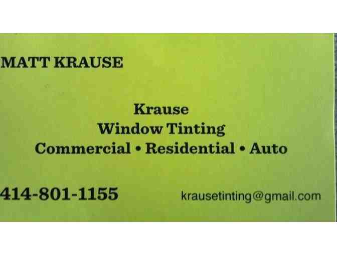 Krause Window Tinting $100 Gift Certificate