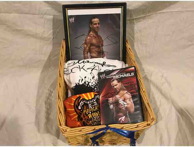 WWE Superstar Shawn Michaels, 'The Heartbreak Kid' Autographed Picture and DVD