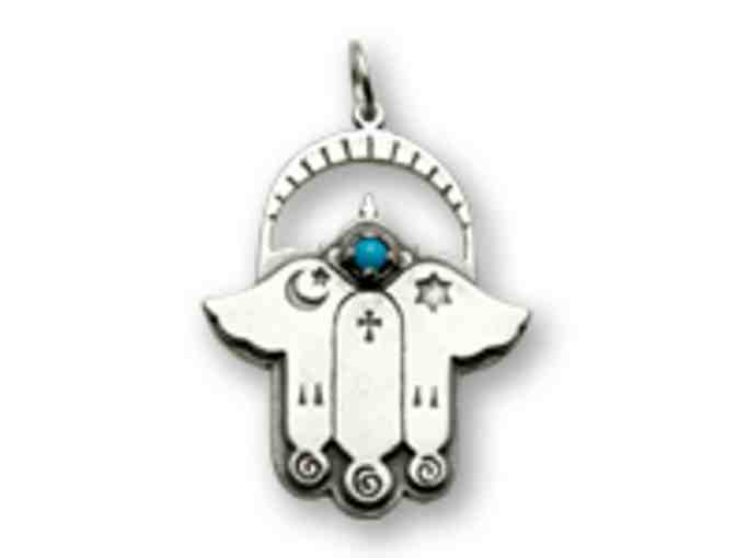 The Hand - Sterling Silver Pendant - Photo 1