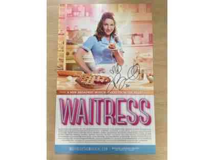 Waitress Poster Signed by Sara Bareilles