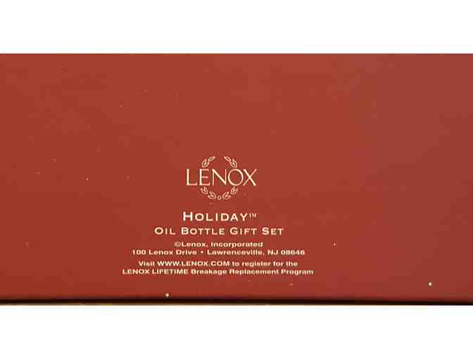 Lenox Holiday Oil Bottle Gift Set