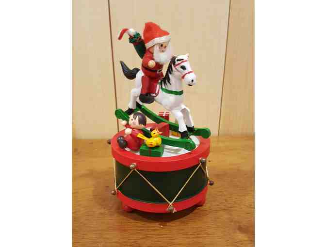 Rocking Horse Christmas Music Box