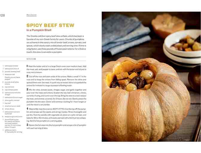 CULINARY INSPIRATION - 'THE PUMPKIN COOKBOOK' & CERAMIC PIE PAN