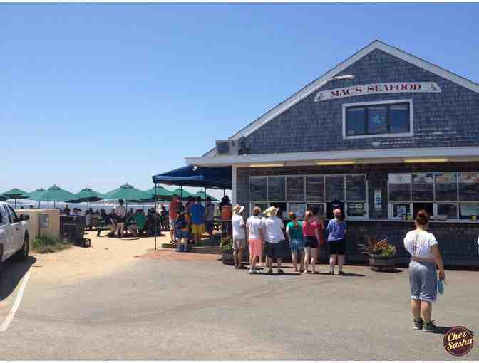 DINING OUT ON THE CAPE/WELLFLEET! - $100 GIFT CARD FOR MAC's SEAFOOD