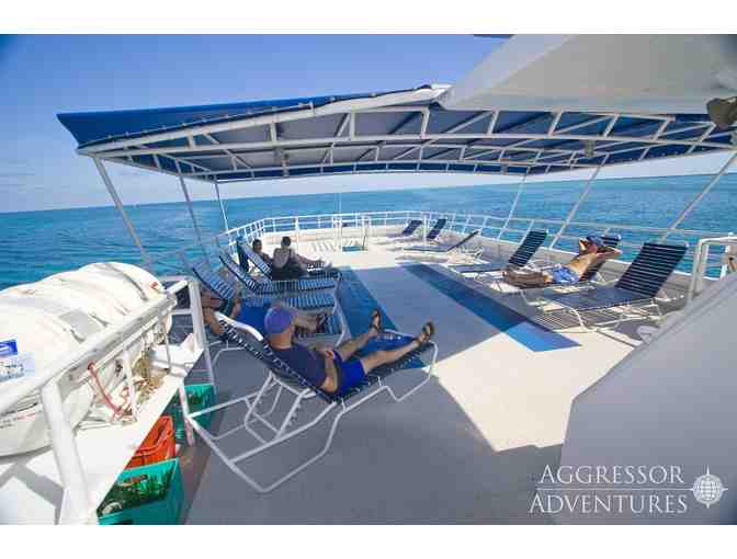 SCUBA diving trip for TWO aboard the luxury liveaboard vessel Belize Aggressor IV
