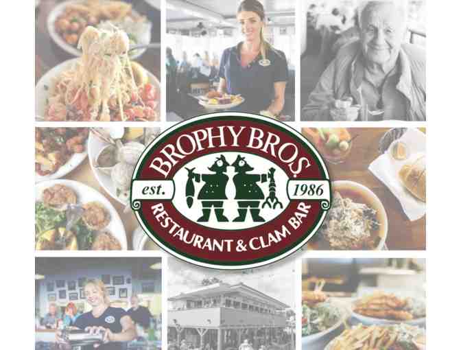 Gift Certificate to Brophy Bros. in Santa Barbara