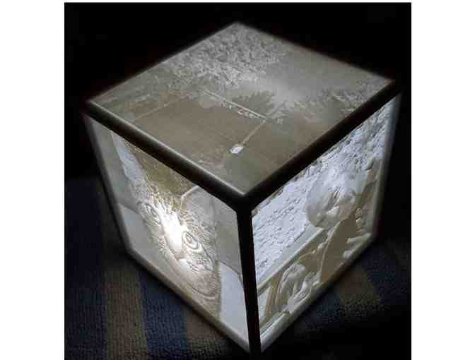 Lithophane Light Box - Peronalized with the photos you select! - Photo 1