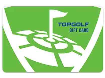 Top Golf $50 gift Card