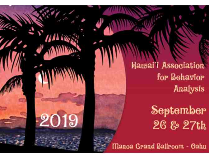 One 'Non-Member' Conference Registration for Hawaii ABA (HABA) Conference