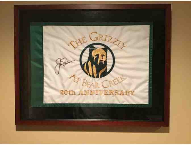 Jack Nicklaus Autographed Golf Flag - Photo 2