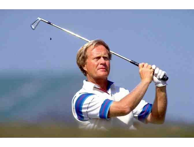 Jack Nicklaus Autographed Golf Flag - Photo 3