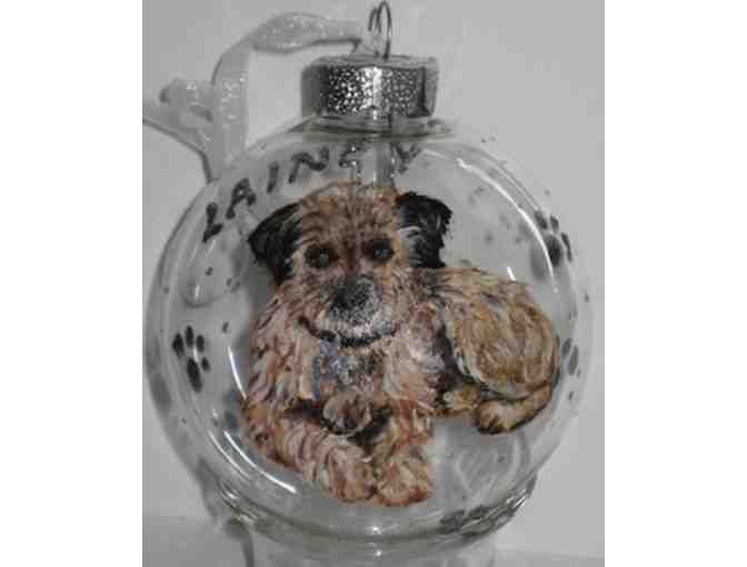 Personalized Hand-crafted Dog Ornament
