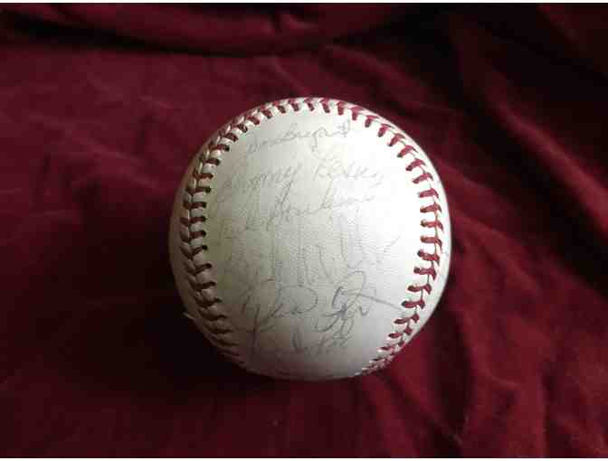 Autographed Red Sox baseball, 1977