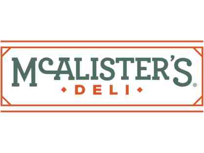 $25.00 McAlister's Deli Gift Card