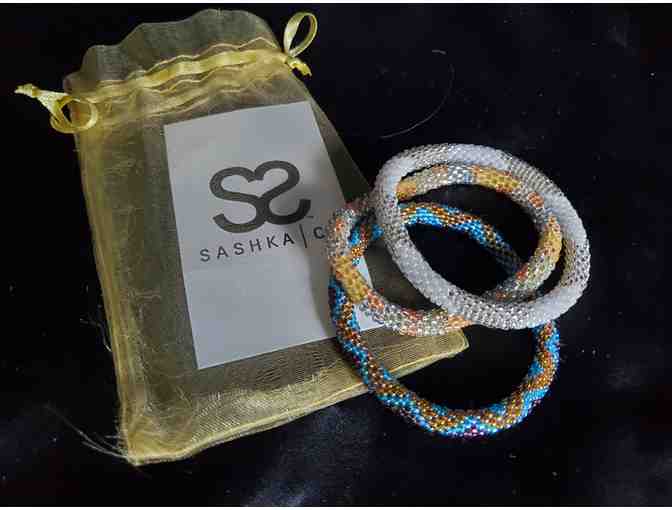 Sashka Co. set of 3 Beaded Bracelets