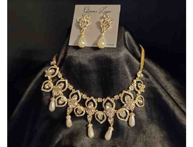 Vintage Inspired Necklace & Earring Set