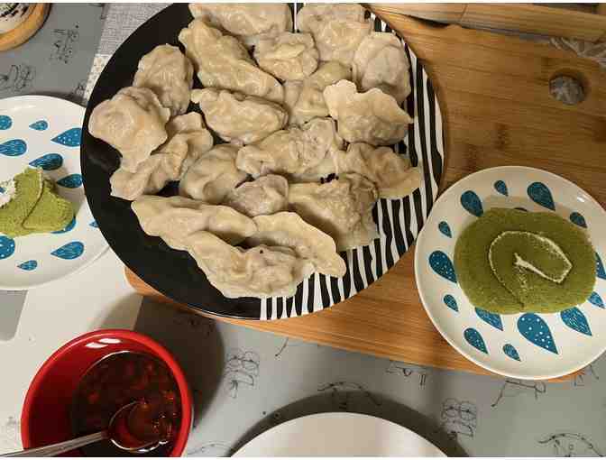 Lunar New Year Dumplings making experience, with Cole's Family