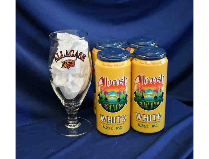 Allagash White (4) & Pint Glass - Photo 1