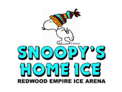 4 Ice Skating Passes to Snoopy's Home Ice