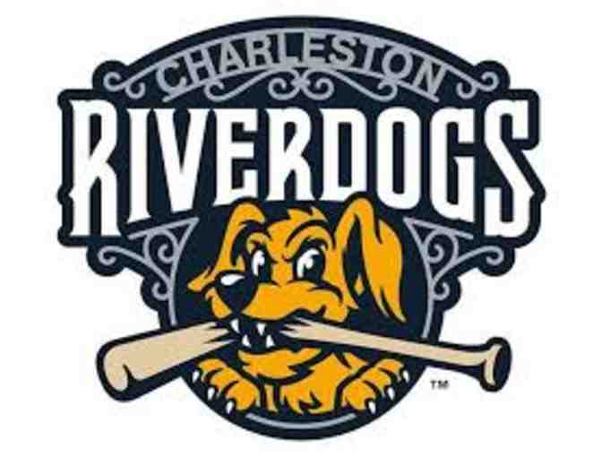 Ceremonial First Pitch at a RiverDogs Game